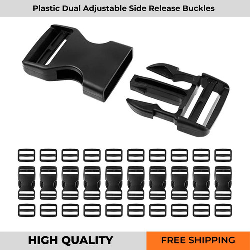 Side release buckles - side,