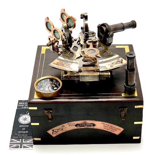 Nautical compass sextant - compass,