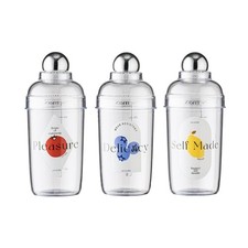 Plastic Kitchen Bar Supply Barware Martini Cocktail Shaker Wine Beverage Mixers