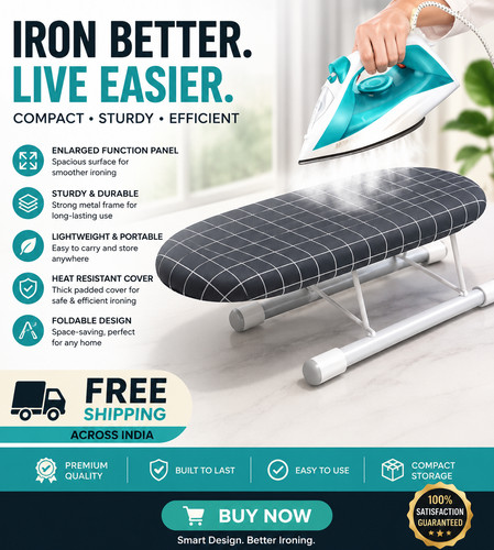 Portable mini ironing - mini, board
