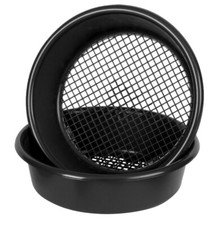 PLASTIC GARDEN SIEVE BLACK