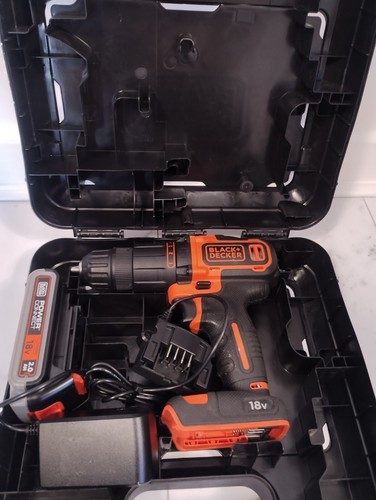 Black decker combi drill - black, &