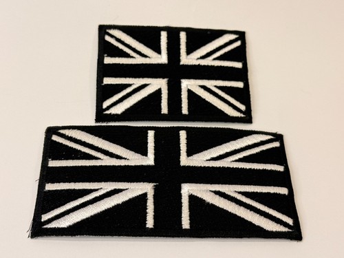 Embroidered union jack - union,