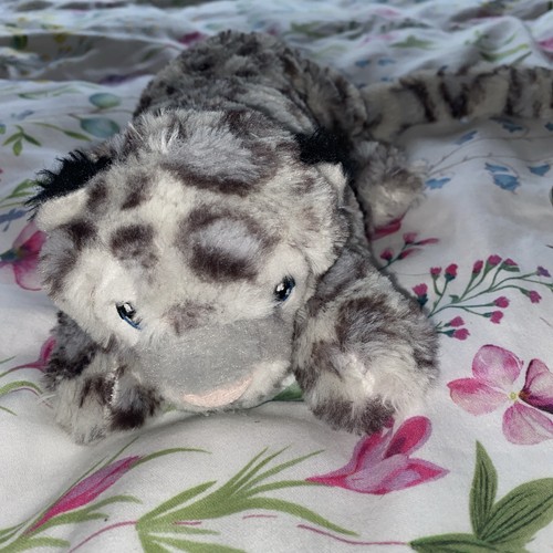 Cute snow leopard - plush, very