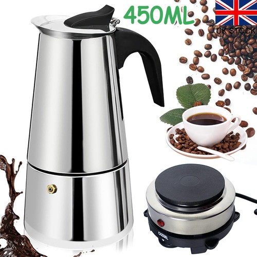 450ml stainless steel espresso - stainless,
