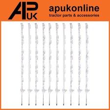 10 x 4ft Electric Fence White
