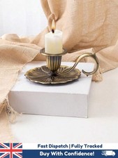 Vintage Bronze Candle Holder