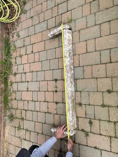 Antique marble fender - marble, |