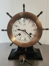 Schatz Ships Bell Wheel 8 Day