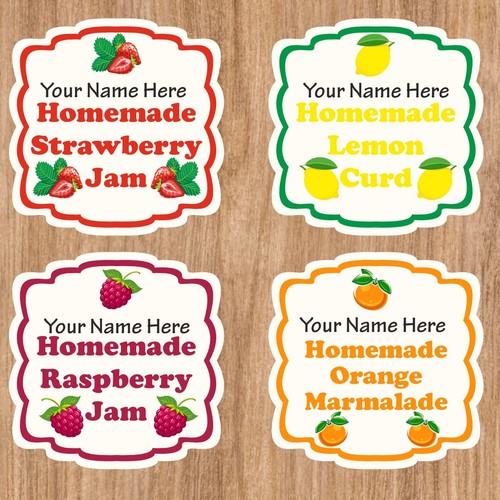Personalised fruit jam - personalised,