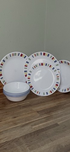 Corelle memphis dinner set - corelle,