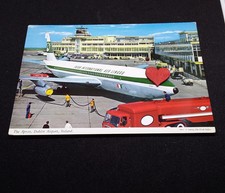 Ireland Postcard : The Apron , Dublin Airport Ireland - Aer Lingus International