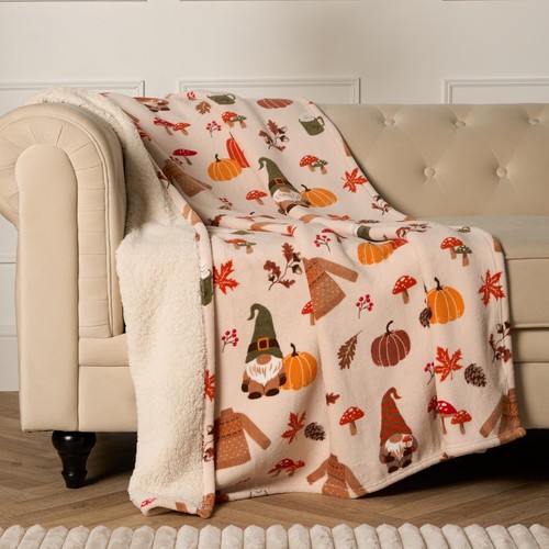 Autumn gonk throw - throw, over