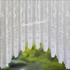 Enchanted Butterfly White Net Curtain Spring Jardiniere 27 Sizes - FREE POSTAGE