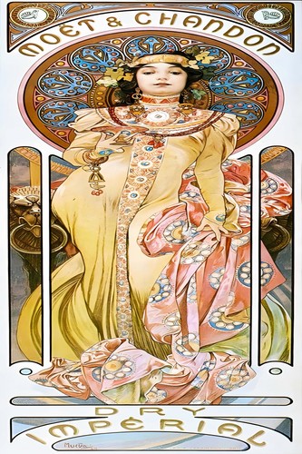 Moet chandon 1899 art - &,