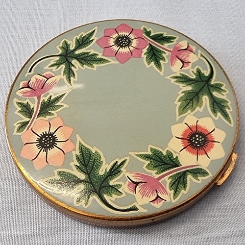 Vintage brass coalport - vintage, powder