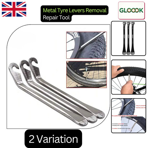 Metal tyre levers removal - levers, tool