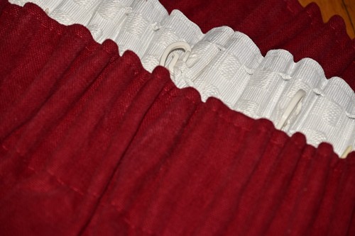 Red cotton pair crowson - cotton,