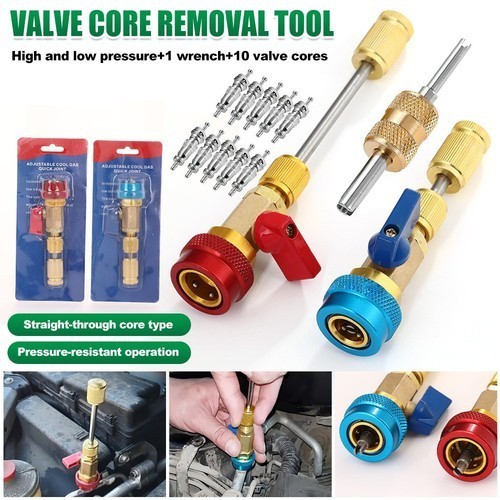 2pcs r134a valve core quick - r134a,