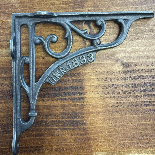 Cast iron shelf - iron,