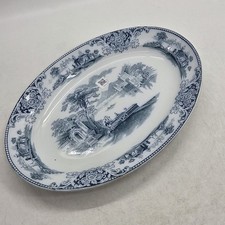 W.H. Grindley & C Flow Blue