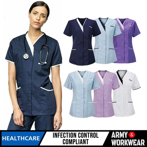 Ladies short sleeve neck - short,