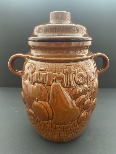Vintage rumtopf fermenting jar - vintage,
