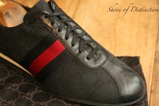 Gucci Ace GG Monogram Black