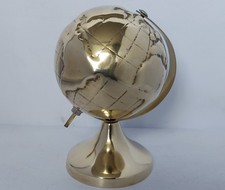 Victorian Cast Brass Globe -