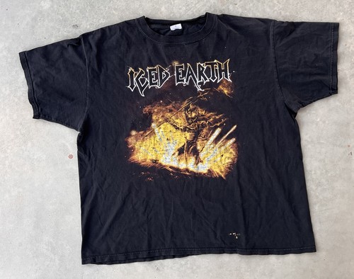 Vintage iced earth shirt 2xl - iced,