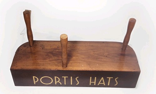 Vtg portis hats - vtg, deco
