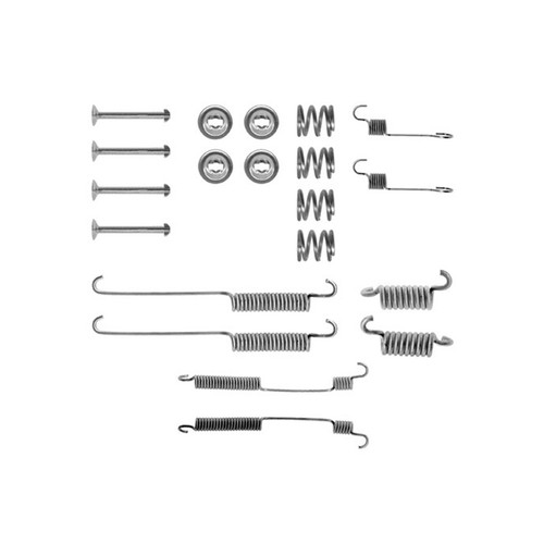 Brake shoe fitting - brake, springs