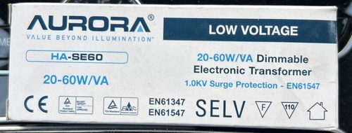 Low voltage 60w dimmable - 20-60w,