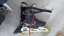 Tecnica Crosstech CT Black Rollerblades / Roller Blades  Men UK 10  