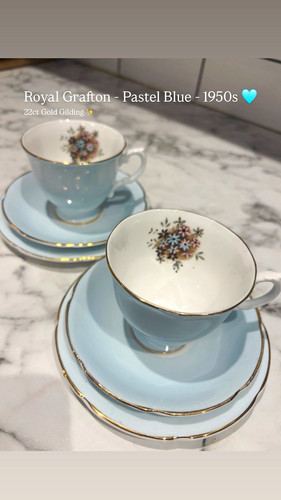 Royal grafton 1950s blue - 1950s,