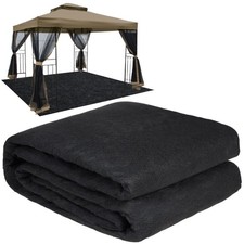 HFYZZ 11x11ft Outdoor Gazebo Mat, Thickened Outdoor Patio Gazebo Tent Rugs Fo...