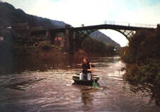 Postcard Eustace Rogers Last Coracle Maker River Severn Ironbridge Gorge Museum