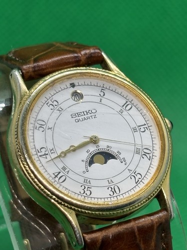 Seiko quartz moonphase - , w/date
