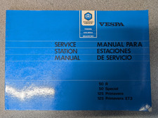 Vespa Primavera 125 & ET3 Workshop Manual oem