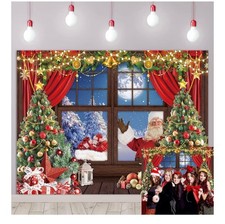 Santa claus backdrop christmas - santa,