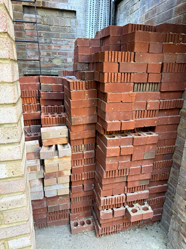 Red bricks approx - ,