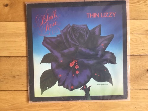 Thin lizzy black - rose, vinyl