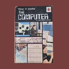 Vintage Ladybird Book How it Works The Computer Series 654 1971