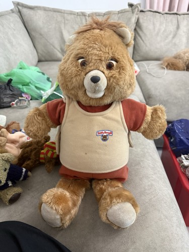 Teddy ruxpin bear 1992 with - bear,
