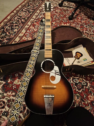 Kay vintage acoustic sunburst - kay,