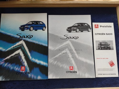 Citroen saxo brochure - saxo,