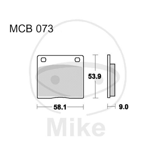 Brake pads std trw - std,