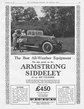 ARMSTRONG SIDDELEY Motor Cars