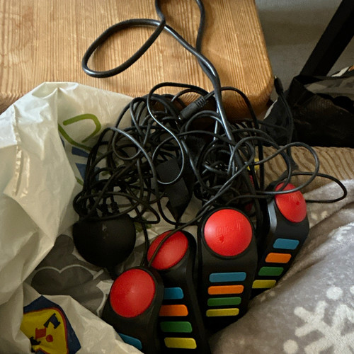 Wired quiz buzzer - 4x,