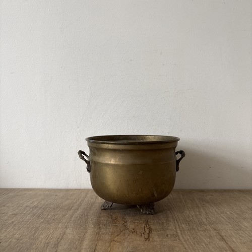 Vintage rustic large brass - vintage,